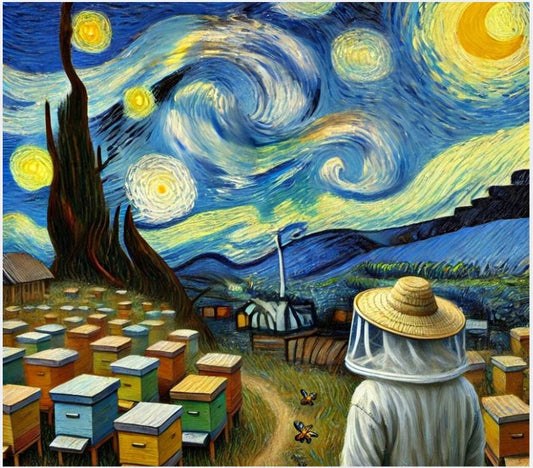 Starry Night - 20oz skinny tumbler